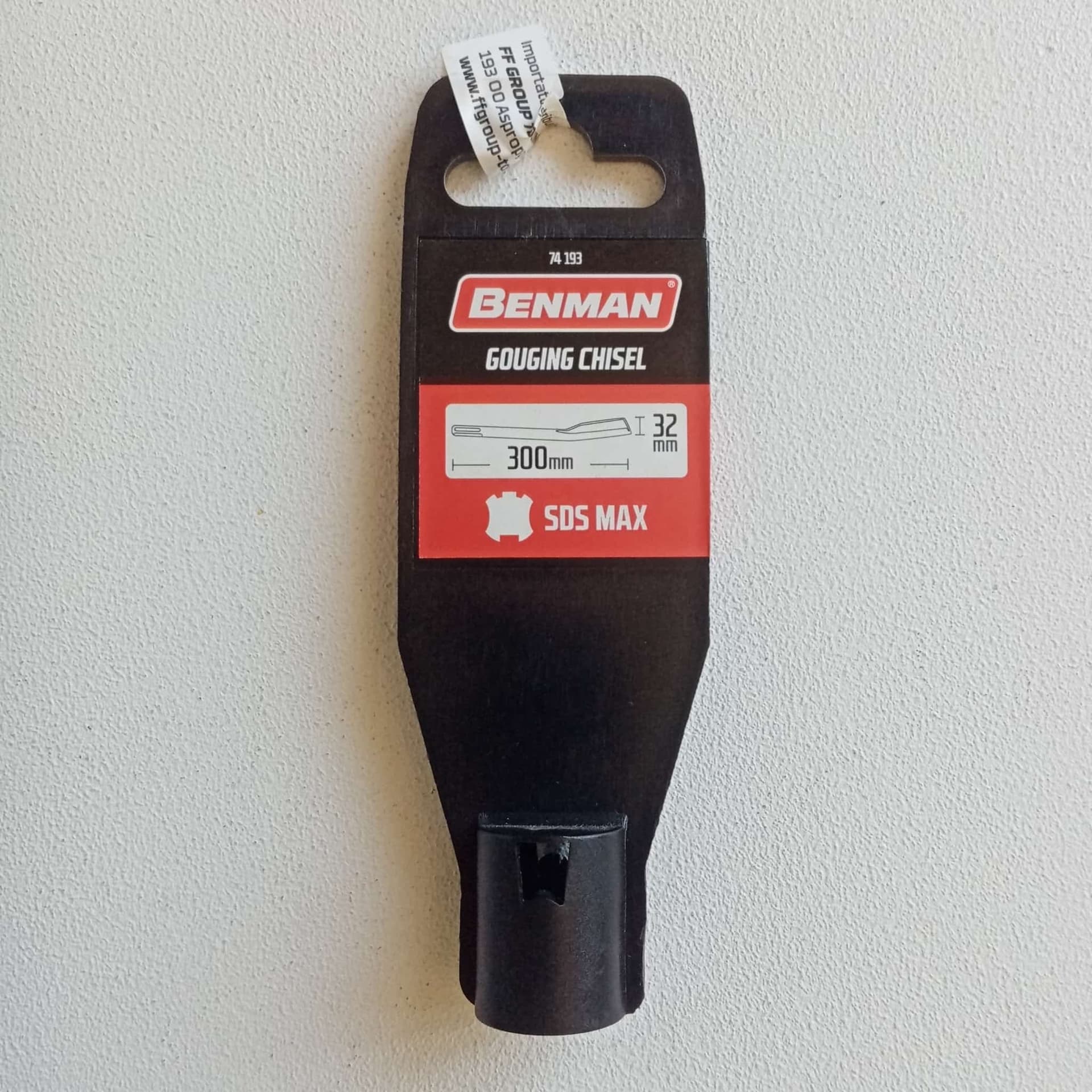 Benman scalpello punta a sgorbia da 32mm per tassellatore sds-max - lunghezza 300mm in Punte SDS-Max Aloiserw.com - Altomonte, commercioVirtuoso.it