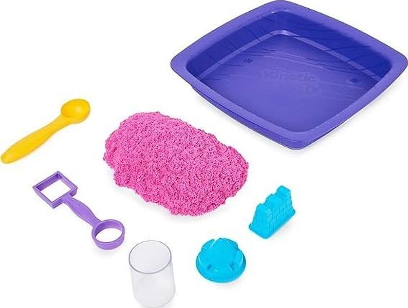 Kinetic Sand - Castello di Sabbia Shimmer in Lavoretti con la sabbia Centro Bimbo - Siderno, commercioVirtuoso.it