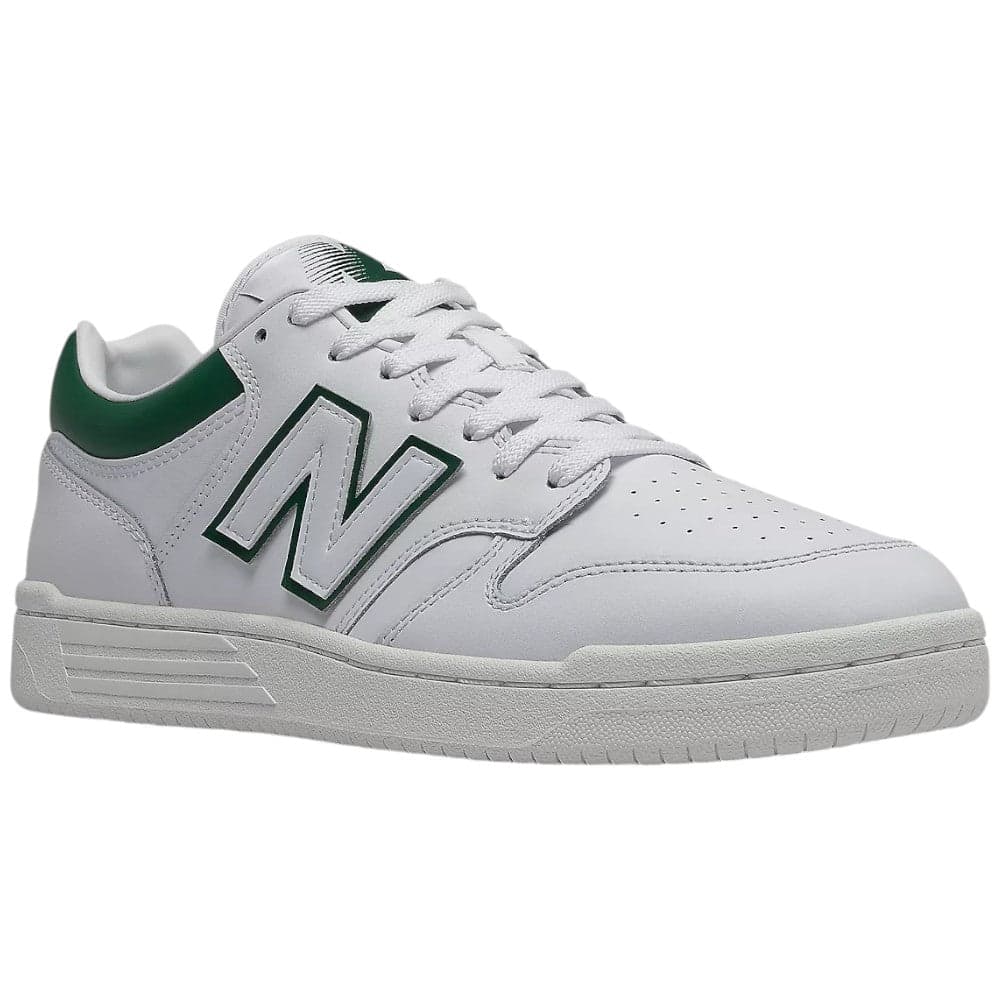 New Balance 480 scarpe bianche verdi BB480LGT Sneakers New Balance
