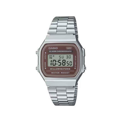 Orologio casio a168wa 5ayes vintage brown e silver in Orologi da polso eWeki - Napoli, commercioVirtuoso.it