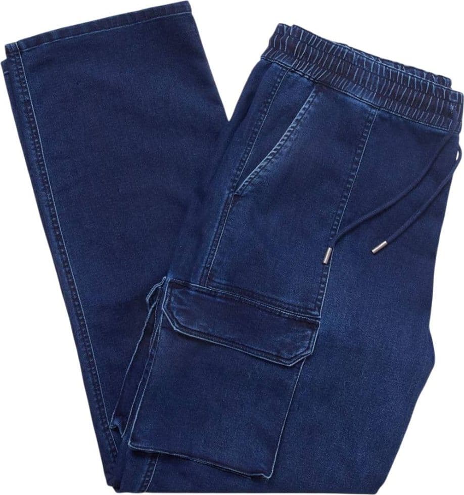 Guess pantalone cargo jogger in denim M5BA0UD1020DHMB in Pantaloni Prodotti di Classe - Nocera Superiore, commercioVirtuoso.it