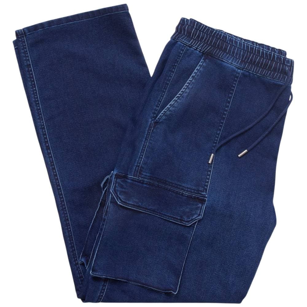 Guess pantalone cargo jogger in denim M5BA0UD1020DHMB in Pantaloni Prodotti di Classe - Nocera Superiore, commercioVirtuoso.it