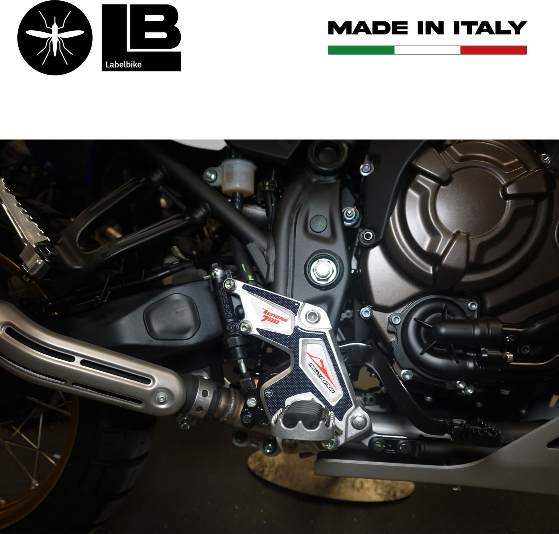 Adesivi 3D Protezioni Battitacco compatibili con Yamaha Tenere 700 Rally Edition 2022 in Decalcomanie adesivi e magneti LabelBike - Bibbiano, commercioVirtuoso.it