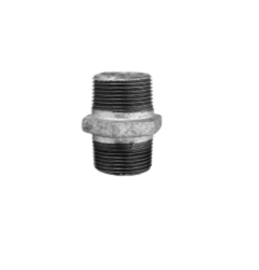 CORNAT - GIUNTO ZINCATO MASCHIO DOPPIO FILETTO 3/8"