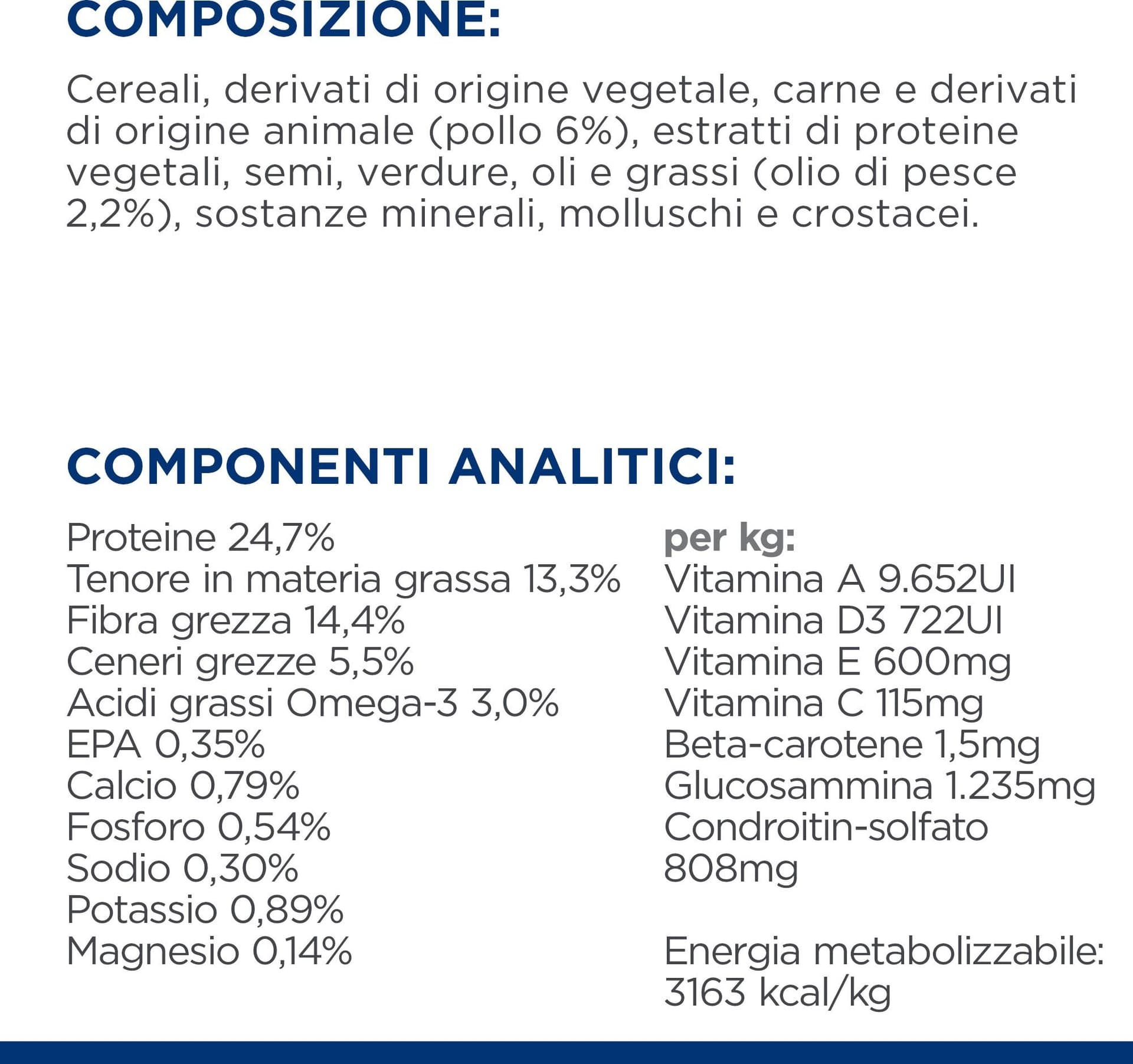 Hill's Prescription Diet Metabolic+Mobility secco Cani Adulti pollo in Secco 101 Market - Poggibonsi, commercioVirtuoso.it