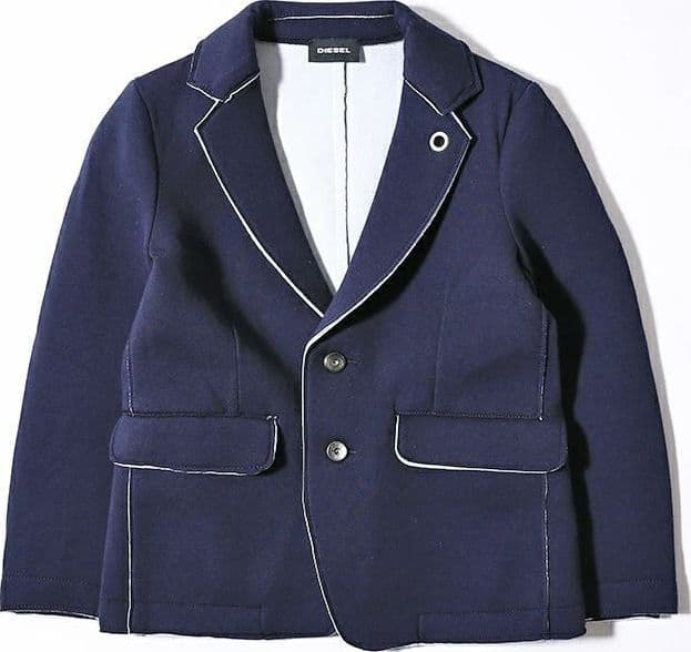 Diesel Kids Giacca Junior in tessuto felpato elasticizzato Blu in Giacche Scontolo.net - Potenza, commercioVirtuoso.it