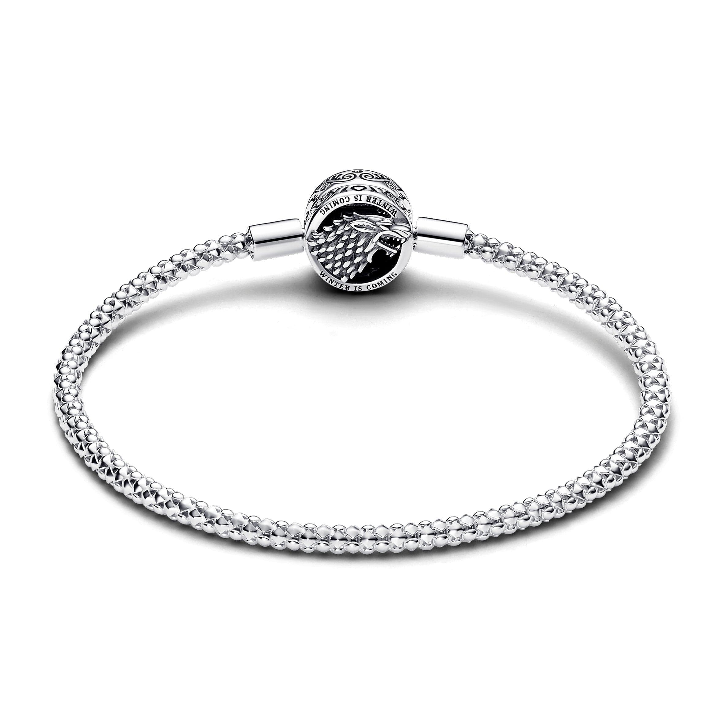 Pandora - Bracciale ,Il Trono di Spade, Maglia Geometrica con Chiusura Stemma Casata in Bracciali Alba Gioielli - Casoria, commercioVirtuoso.it