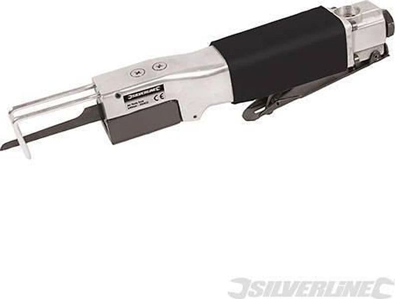 Sega Pneumatica Silverline 240mm con lama regolabile ad aria
