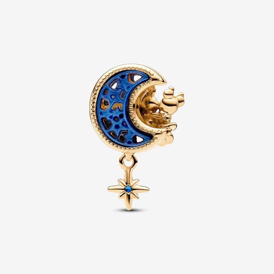 Pandora - Disney, Mickey Mouse e Minnie sulla Luna in Bead Charm Alba Gioielli - Casoria, commercioVirtuoso.it