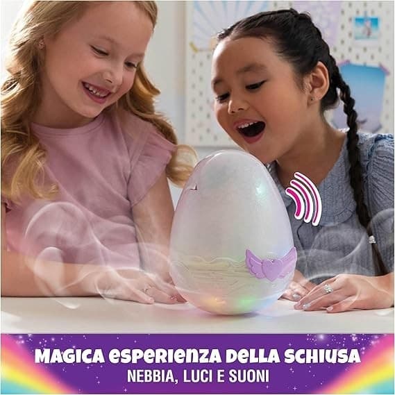 HATCHIMALS Alive Uovo Mystery Hatch Pufficorn - X50054 in Animali interattivi Centro Bimbo - Siderno, commercioVirtuoso.it