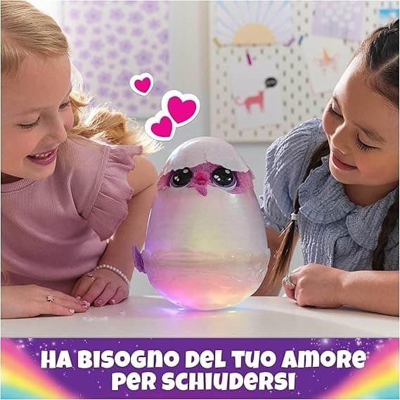 HATCHIMALS Alive Uovo Mystery Hatch Pufficorn - X50054 in Animali interattivi Centro Bimbo - Siderno, commercioVirtuoso.it