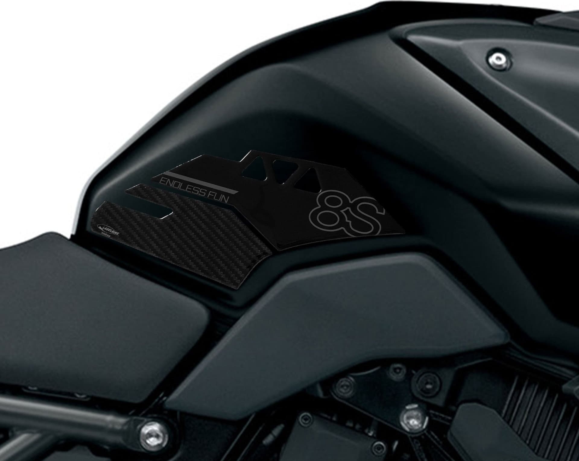 Adesivi Gel 3D Protezioni Laterali serbatoio moto compatibili con Suzuki GSX-8S in Decalcomanie adesivi e magneti LabelBike - Bibbiano, commercioVirtuoso.it