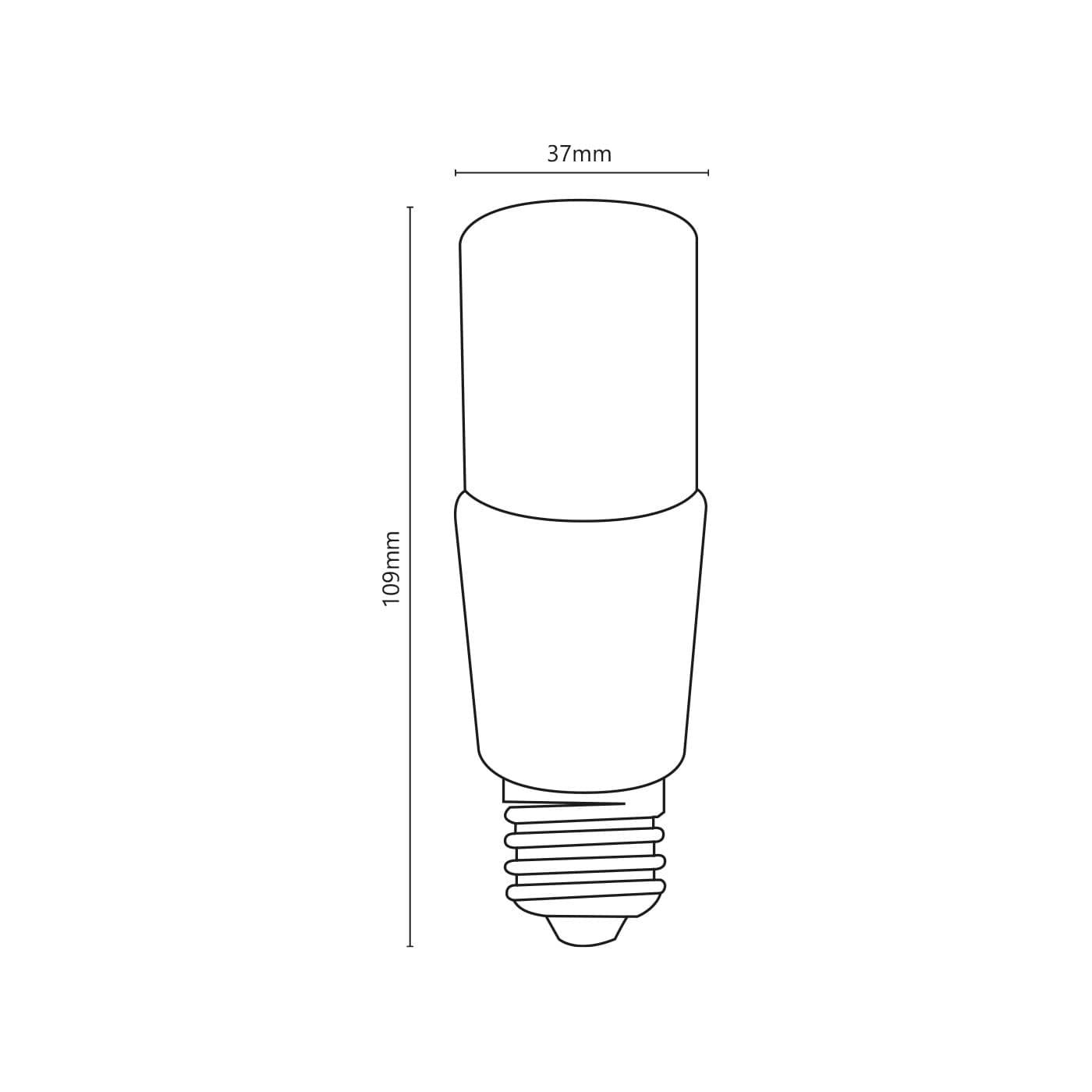 Alca Power T37 9W 220V 800LM 4000K E27 lampadina tubolare a led in Lampadine a LED Aloiserw.com - Altomonte, commercioVirtuoso.it