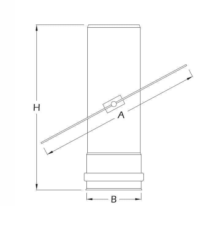 Rosone MF da 100mm con flangia inclinabile da 0 a 45 gradi per serie pellet in Tubi di scarico Aloiserw.com - Altomonte, commercioVirtuoso.it
