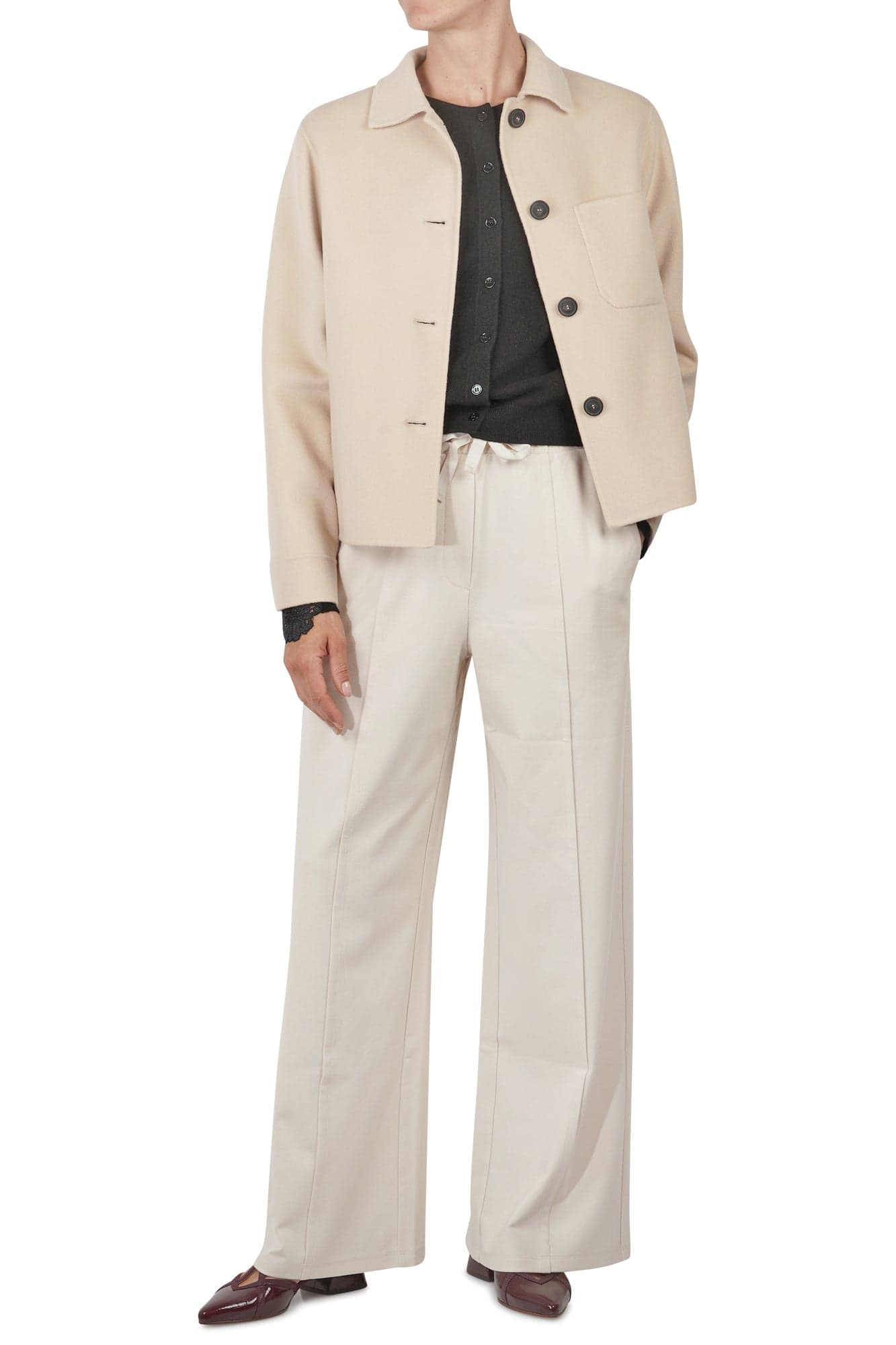 WEEKEND MAXMARA Weekend MaxMara - Pantalone - 460894 - Sabbia da donna in Pantaloni Drestige - Casamassima, commercioVirtuoso.it