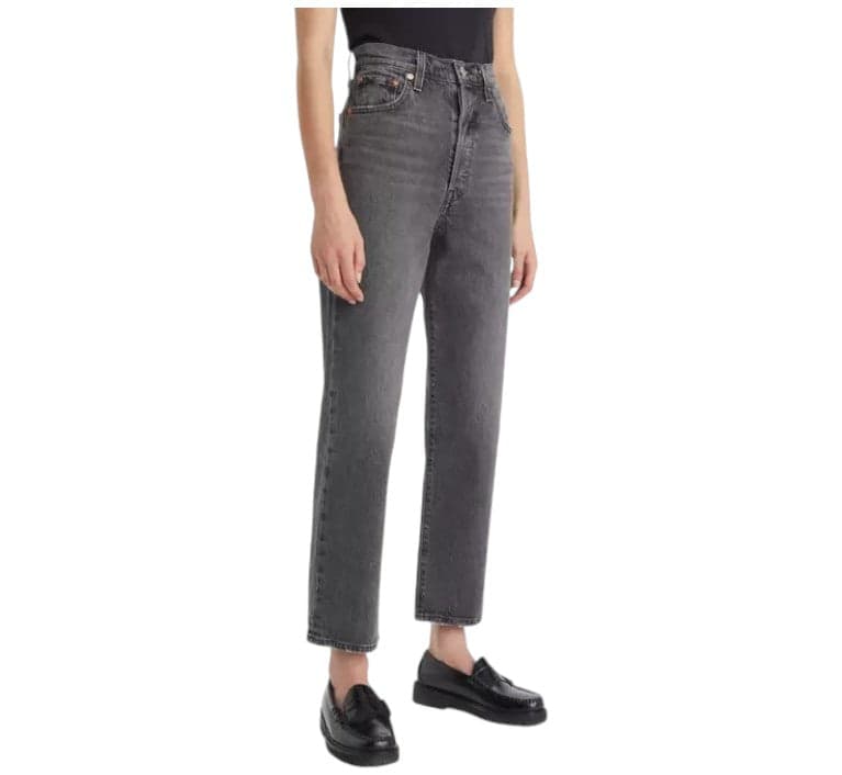 Levi's jeans nero Ribcage Straight ankle 726930132 Jeans LEVI'S