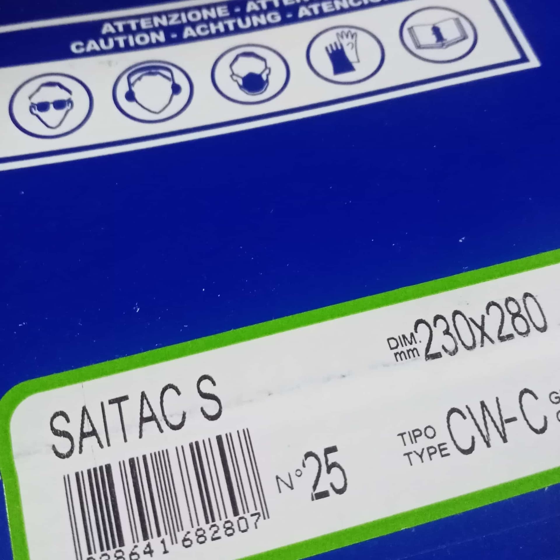 Sait Saitac grana 280 da 230x280mm carta vetrata abrasiva a fogli - 2pz in Carta abrasiva Aloiserw.com - Altomonte, commercioVirtuoso.it