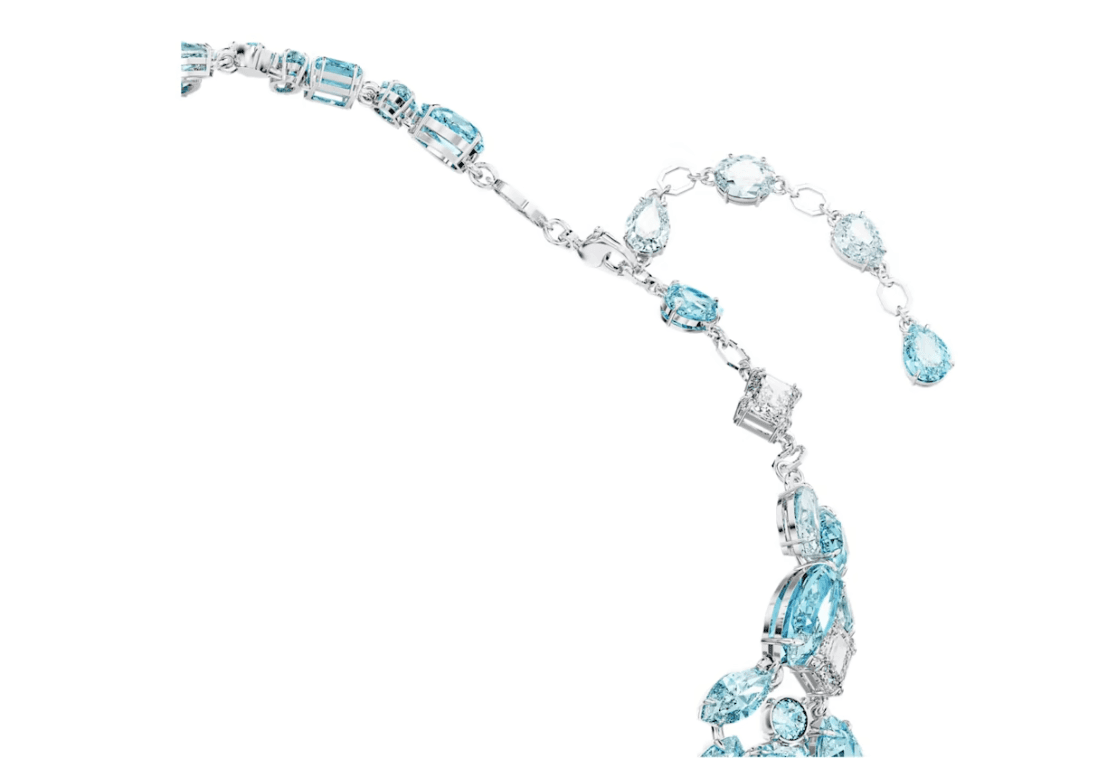 Swarovski - Collana Gema Taglio misto, Blu, Placcato rodio in Collane Alba Gioielli - Casoria, commercioVirtuoso.it