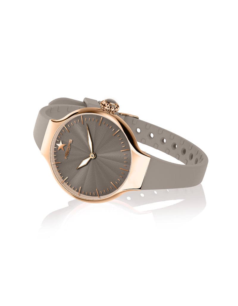 Hoops -   NOUVEAU CHÉRIE SLIDING GOLD GREIGE
