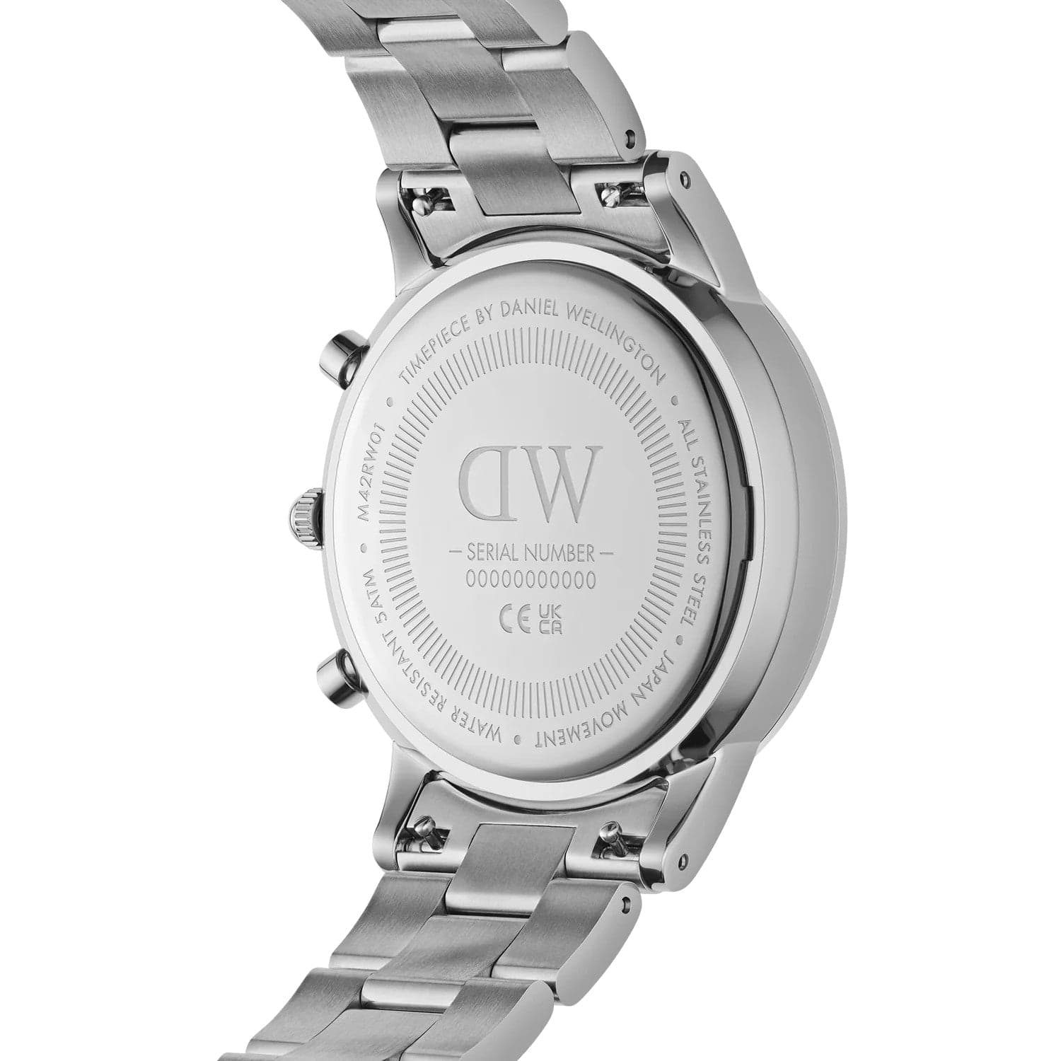 Daniel Wellington - ICONIC CHRONOGRAPH LINK ARCTIC in Orologi da polso Alba Gioielli - Casoria, commercioVirtuoso.it