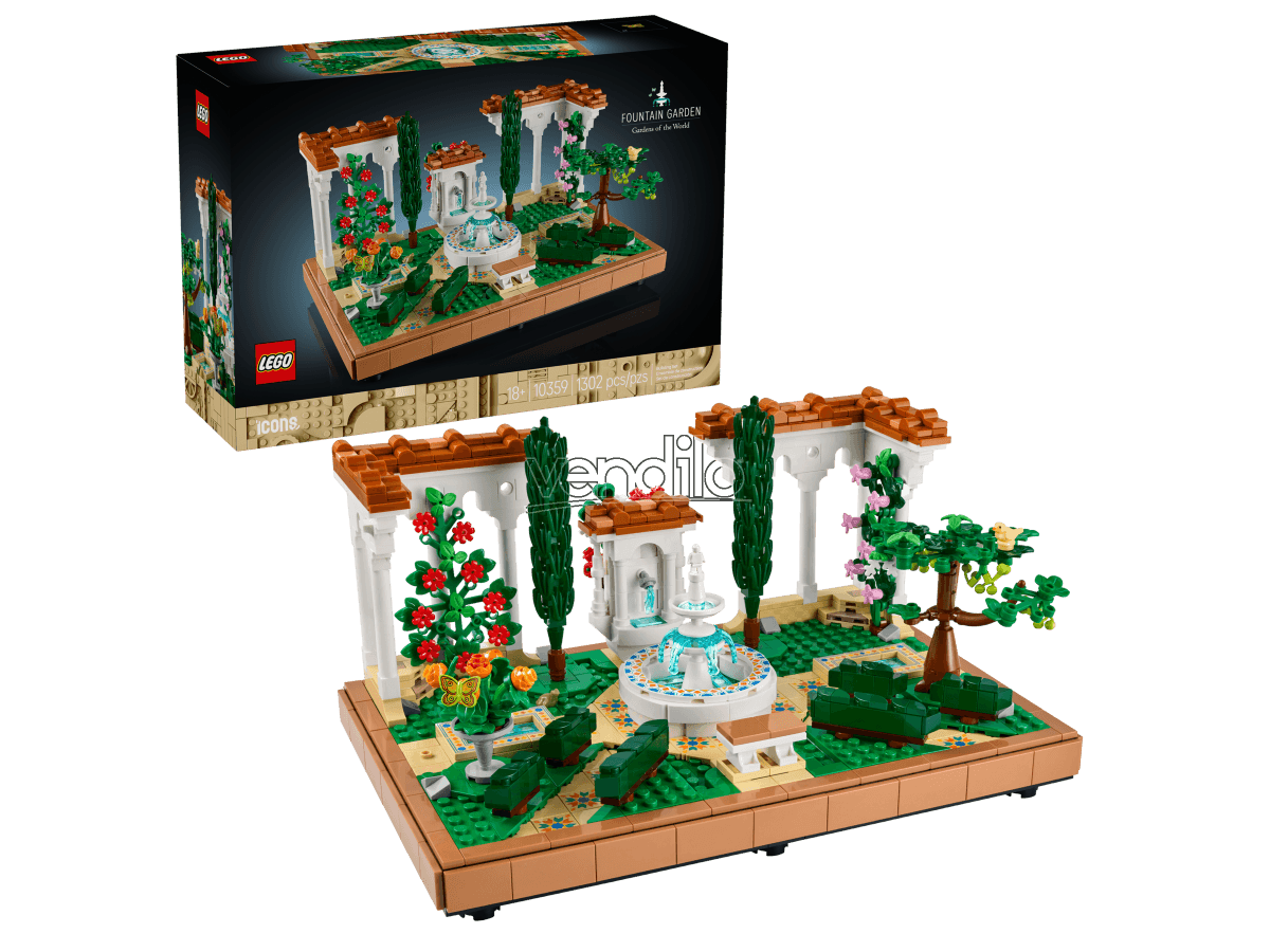 Lego Icons Il Giardino Della Fontana 10359 in Set di costruzioni Centro Bimbo - Siderno, commercioVirtuoso.it