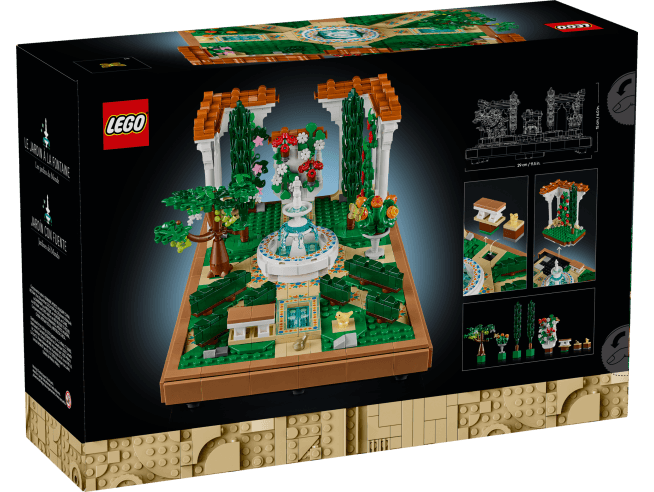 Lego Icons Il Giardino Della Fontana 10359 in Set di costruzioni Centro Bimbo - Siderno, commercioVirtuoso.it