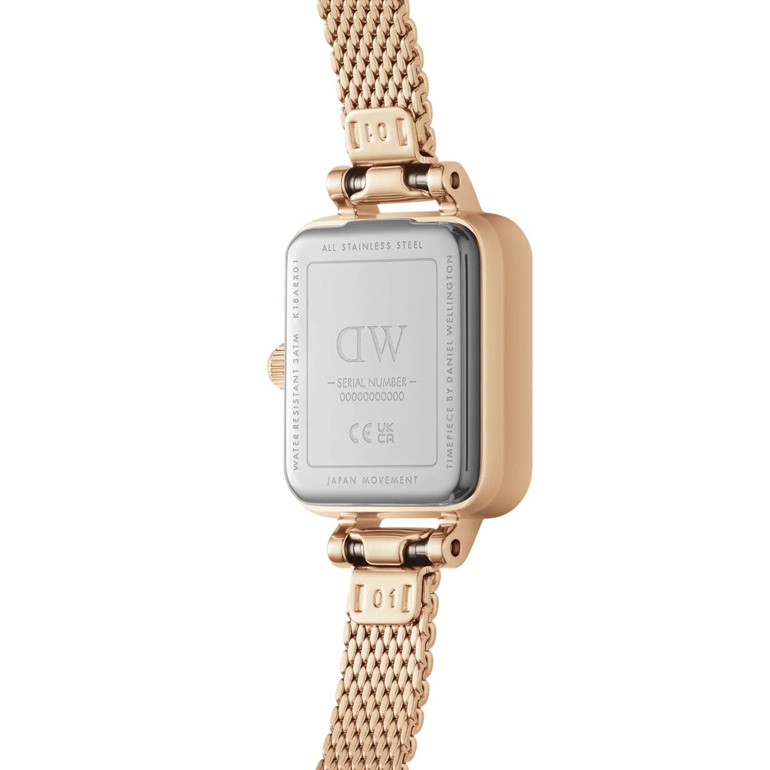 Daniel Wellington - QUADRO MINI MELROSE ROSE GOLD ONYX in Orologi da polso Alba Gioielli - Casoria, commercioVirtuoso.it