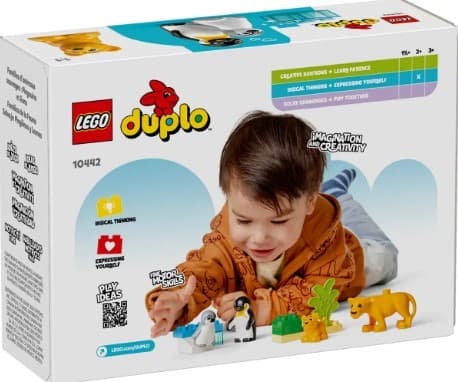 LEGO 10442 - Famiglie Di Animali: Pinguini E Leoni in Set di costruzioni Centro Bimbo - Siderno, commercioVirtuoso.it