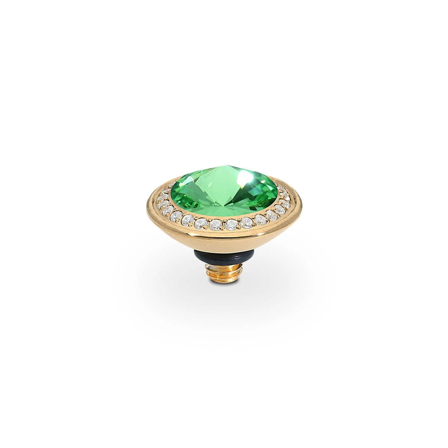 QUDO Tondo Deluxe Top 9 mm - Gold peridoto in Poster e stampe Alba Gioielli - Casoria, commercioVirtuoso.it