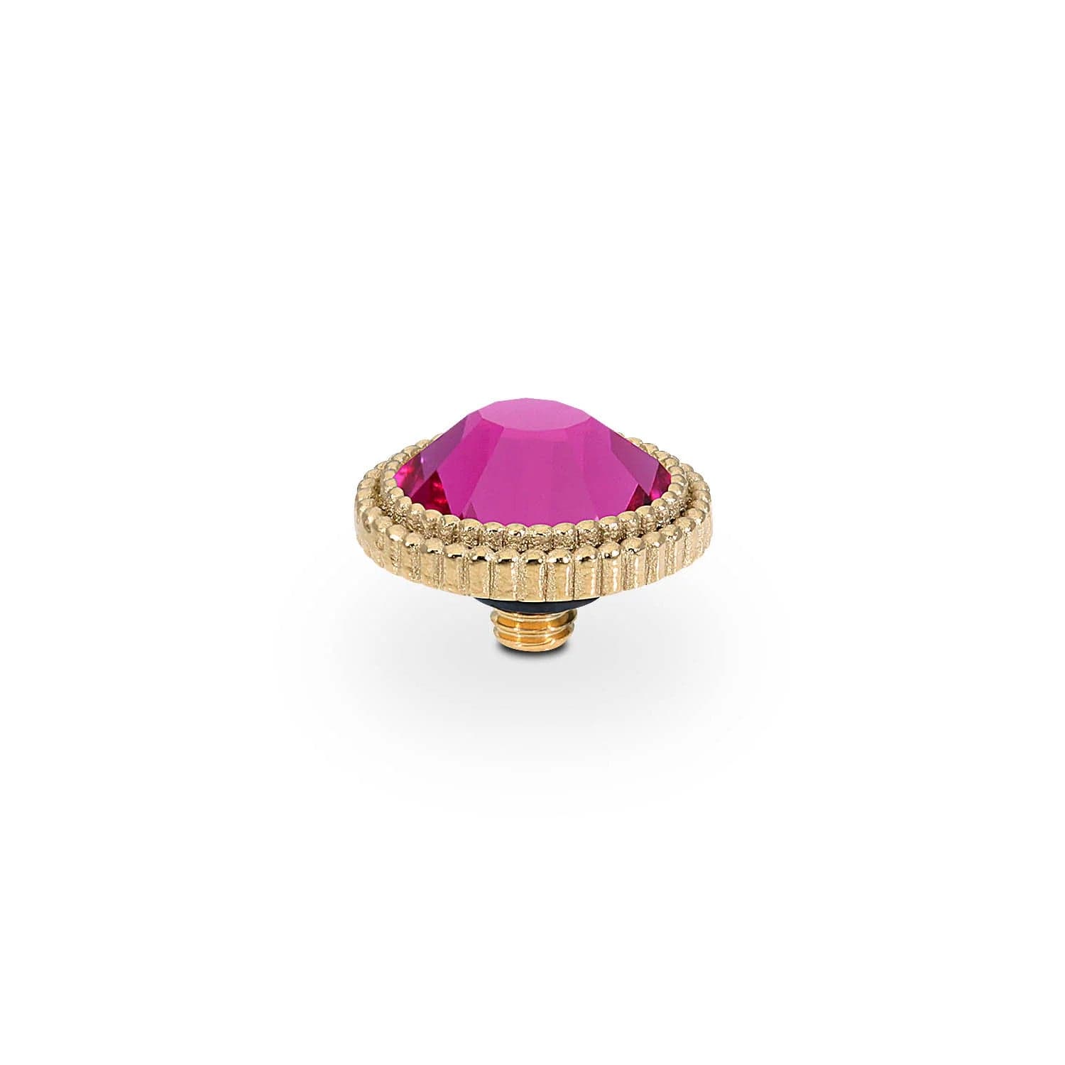 QUDO Fabero flat Top 10 mm - Gold fuchsia in Poster e stampe Alba Gioielli - Casoria, commercioVirtuoso.it