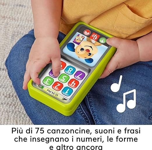 Fisher-Price - Smartphone Scorri e Impara HNL45 in Giochi musicali Centro Bimbo - Siderno, commercioVirtuoso.it