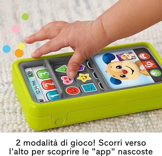 Fisher-Price - Smartphone Scorri e Impara HNL45 in Giochi musicali Centro Bimbo - Siderno, commercioVirtuoso.it
