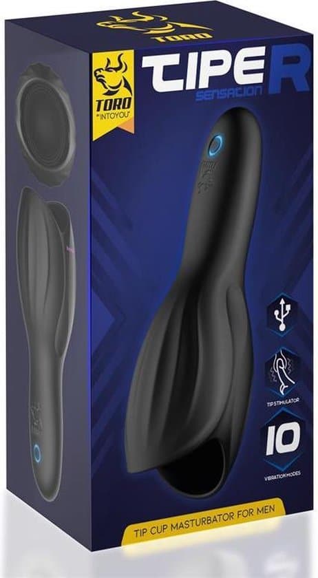 TORO TIPE TIP CUP VIBRATING MASTURBATOR in prodotto Erosdom - Palmi, commercioVirtuoso.it
