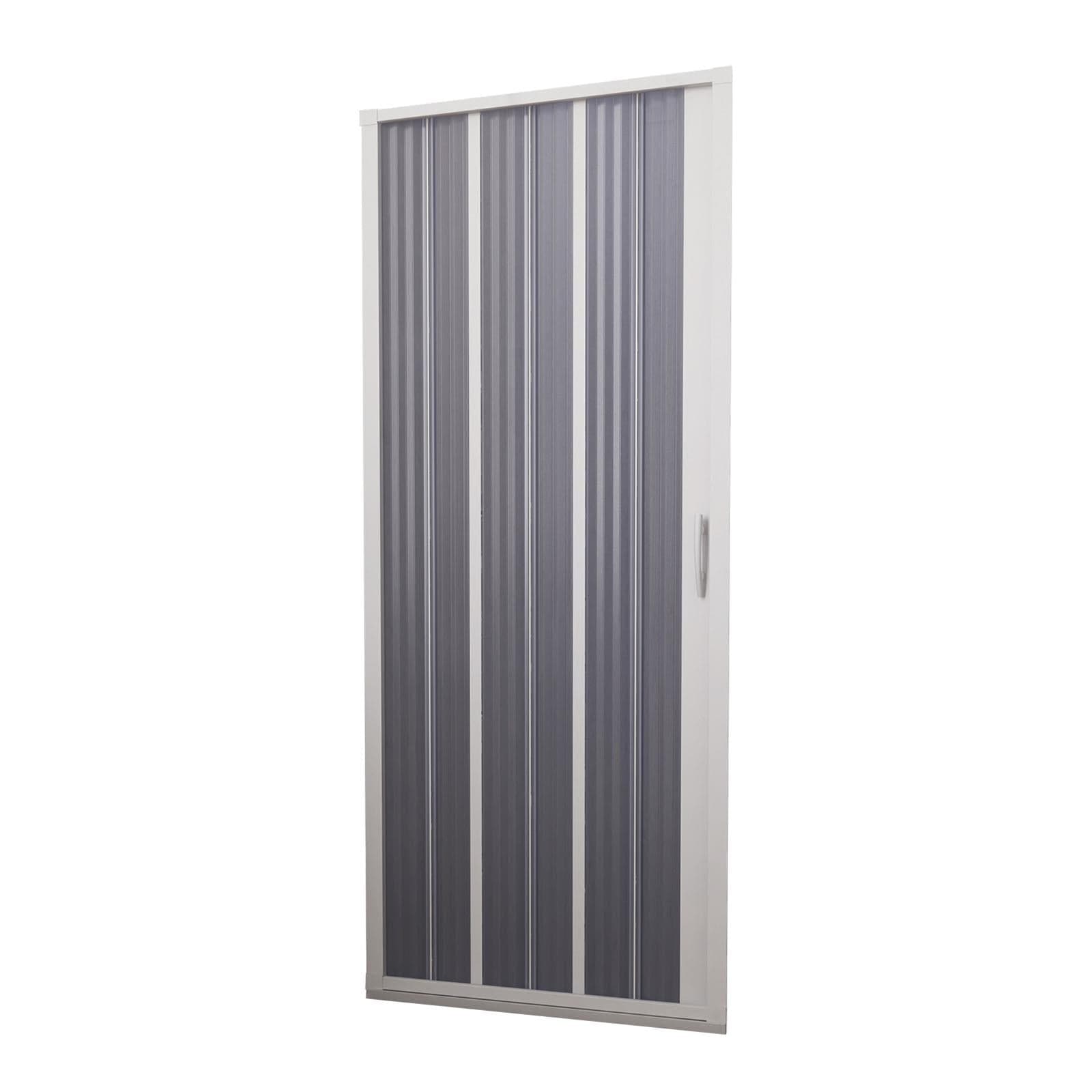 Box doccia per nicchia "Flex" con fascia larga apertura laterale a soffietto riducibile "Made in Italy" – 60 X h 185 cm –