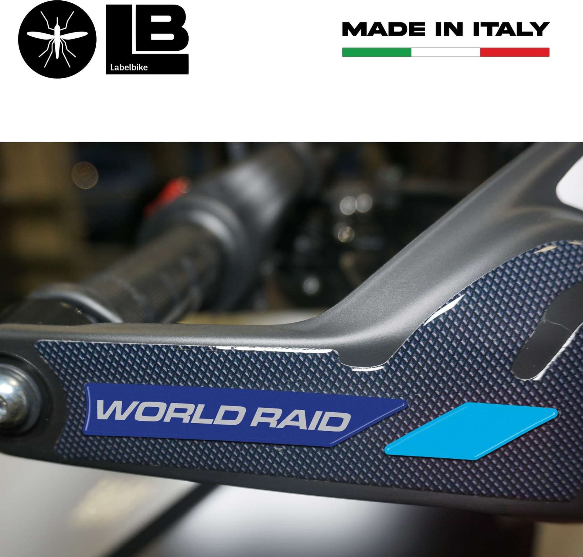 Adesivi resina gel 3D Protezioni Paramani compatibili con Yamaha Tenere 700 2022 in Decalcomanie adesivi e magneti LabelBike - Bibbiano, commercioVirtuoso.it