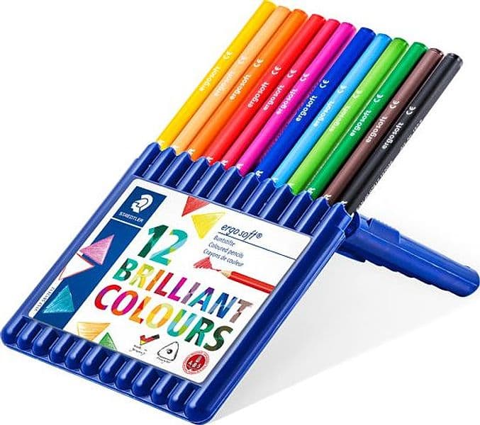 Astuccio 12 Matite Colorate Ergo Soft Staedtler in Matite colorate Il Centro - Jesi, commercioVirtuoso.it