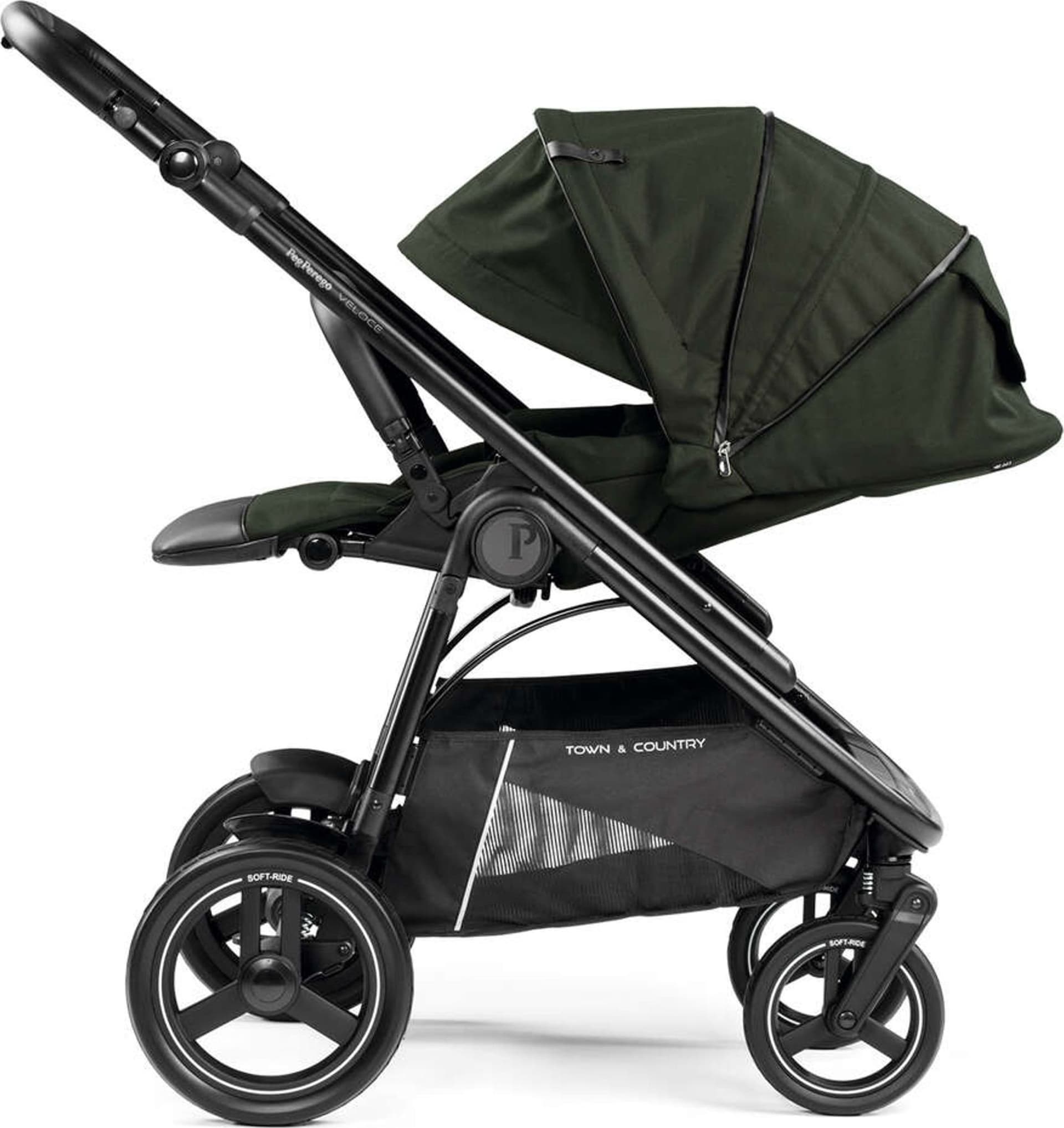 Peg Perego - Trio Veloce Belvedere Green con Ovetto SLK e Stand By Me 2025 in Sistemi modulari Centro Bimbo - Siderno, commercioVirtuoso.it