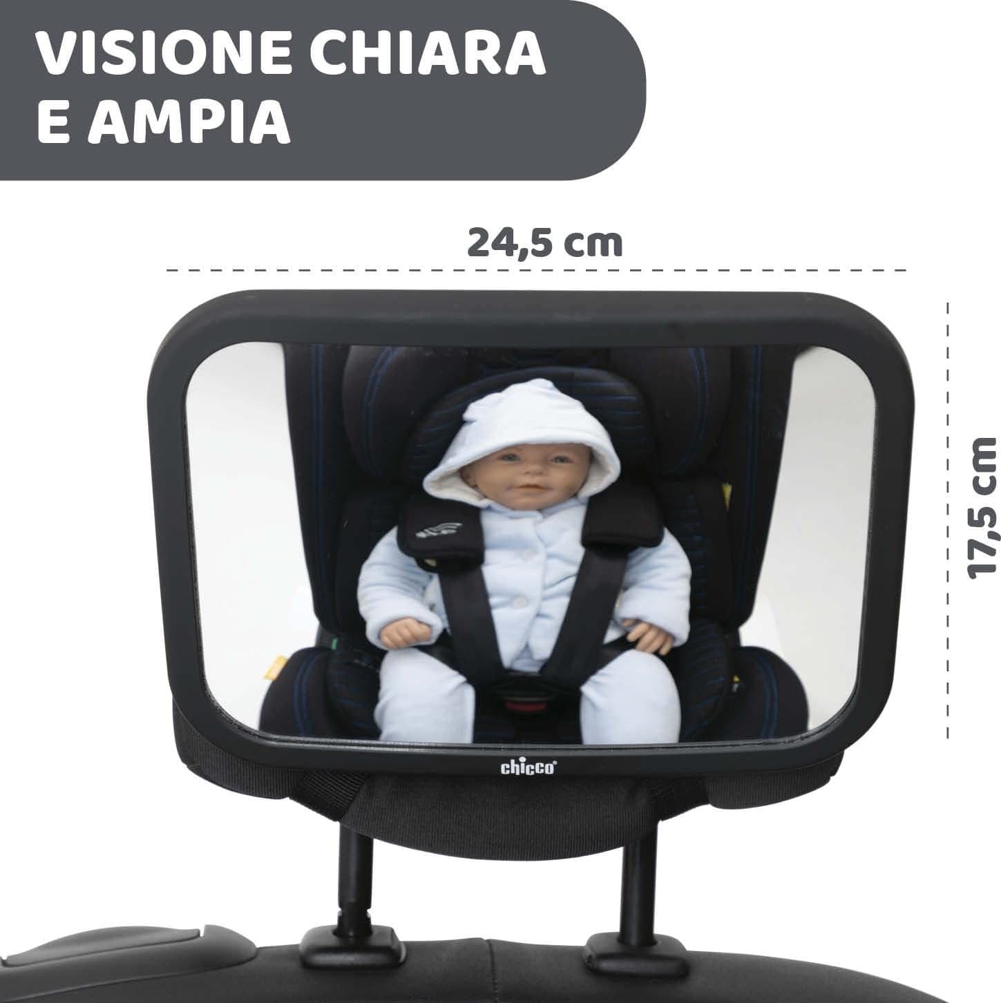 Specchietto Retrovisore per Auto -  Chicco in Specchietti retrovisori controllo bimbo Centro Bimbo - Siderno, commercioVirtuoso.it