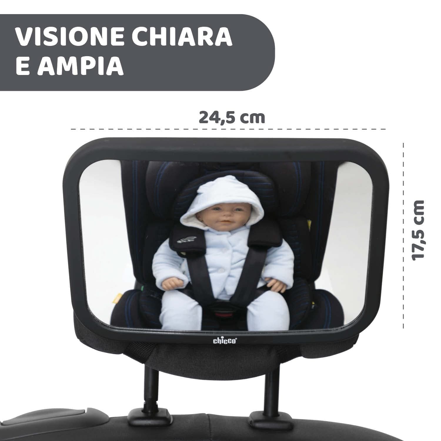 Specchietto Retrovisore per Auto -  Chicco in Specchietti retrovisori controllo bimbo Centro Bimbo - Siderno, commercioVirtuoso.it