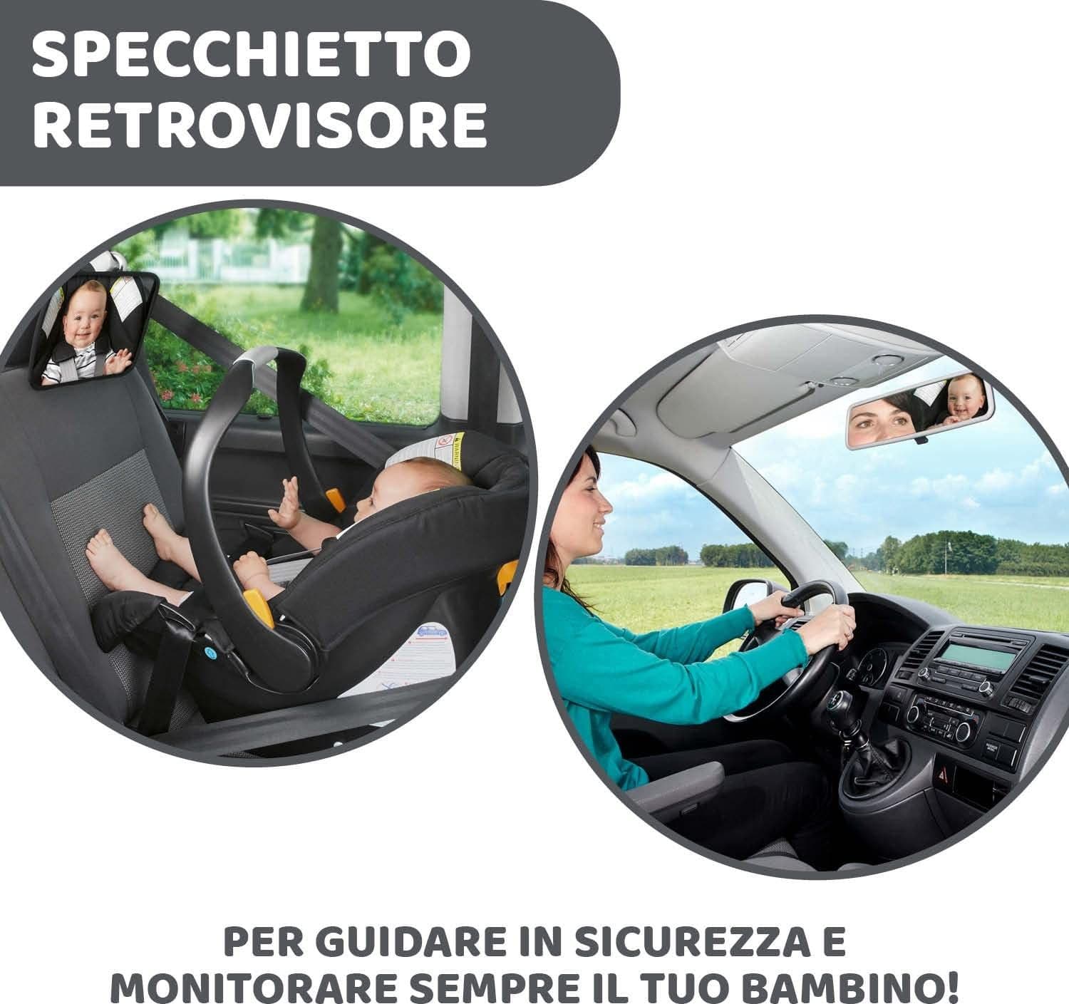 Specchietto Retrovisore per Auto -  Chicco in Specchietti retrovisori controllo bimbo Centro Bimbo - Siderno, commercioVirtuoso.it