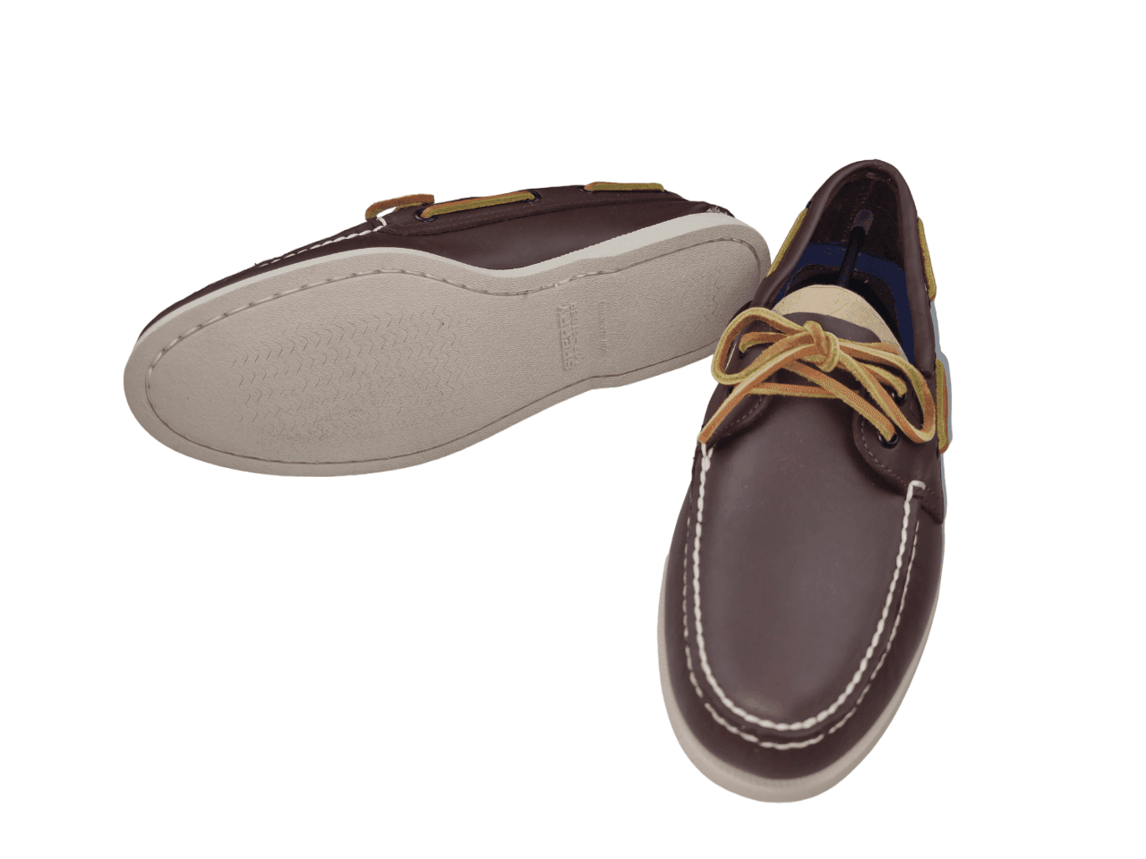 Scarpa uomo Sperry - A/O Brown - mocassino marrone in Scarpe da barca Couture - Sestu, commercioVirtuoso.it