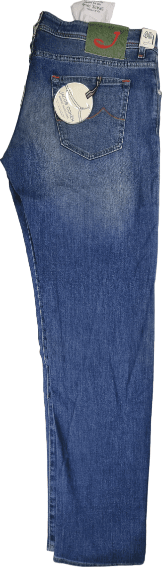 Jeans uomo Jacob Cohen - 5 tasche PW622 Comf in Jeans Couture - Sestu, commercioVirtuoso.it