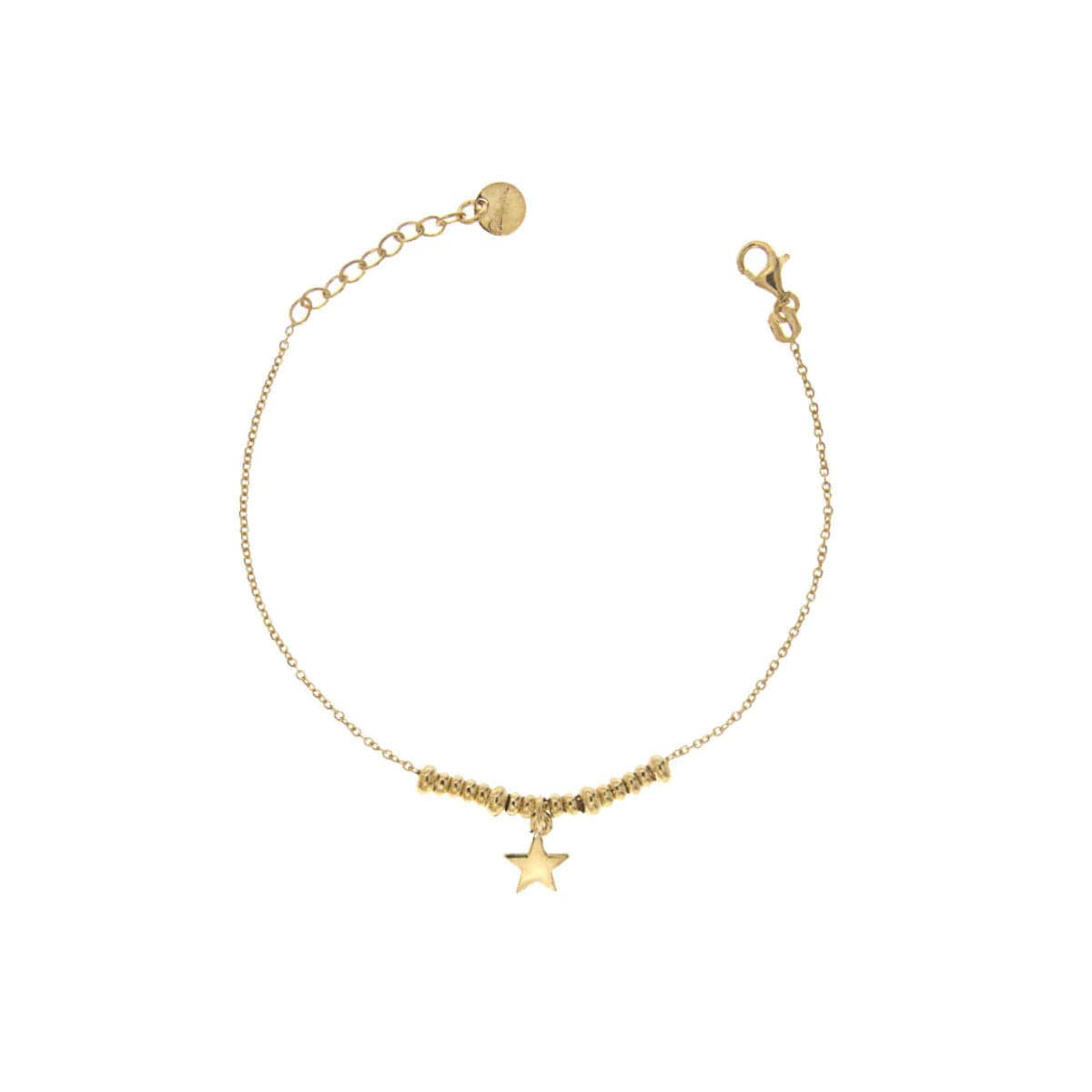 RUE DES MILLE - Bracciale micro anelli con soggetto a stella in Bracciali Alba Gioielli - Casoria, commercioVirtuoso.it