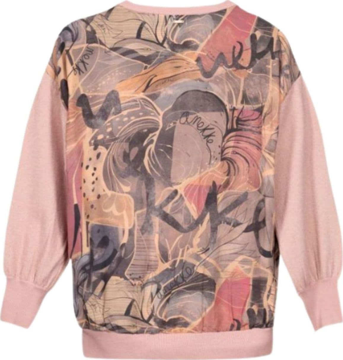 Anekke MAGLIONE Pink sweater with printed back da donna in Maglioni Drestige - Casamassima, commercioVirtuoso.it