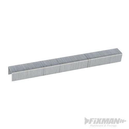 Punte metalliche 10J per graffatrici manuali pneumatiche ed elettriche Fixman 5000pezzi - 9