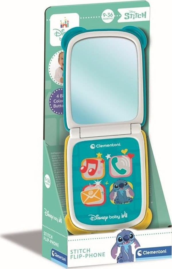 Clementoni - Stitch Flip Phone - 17519