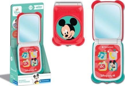 Clementoni - Mickey Flip Phone - 17514 in Telefoni e cellulari Centro Bimbo - Siderno, commercioVirtuoso.it