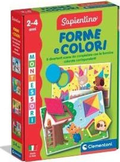 Clementoni - Montessori Forme e Colori - 16847 - 2
