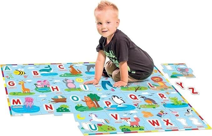 Clementoni Sapientino - Il Puzzle Gigante dell'Alfabeto 16858 in prodotto Centro Bimbo - Siderno, commercioVirtuoso.it