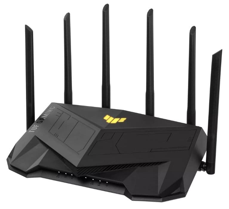 Asus tuf gaming ax6000 (tuf-ax6000) router wireless gigabit ethernet dual-band (2.4 ghz/5 ghz) nero - 90IG07X0-MO3C00 in eWeki - Napoli, commercioVirtuoso.it